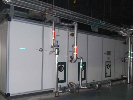 新風機組（MAU）加循環機組（RAU）加風機過濾單元（FFU）空氣處理方案